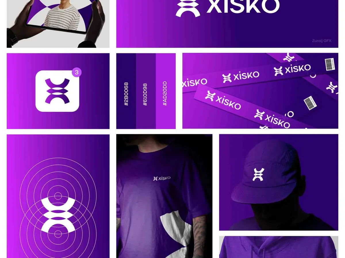 Xisko brand identity